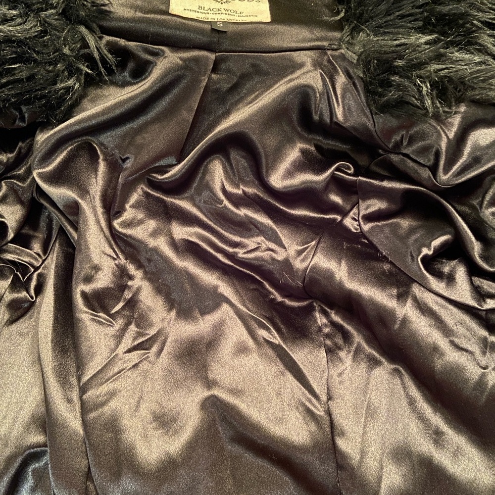 SpiritHoods Black Faux Fur Teddy Jacket - Picture 4 of 7
